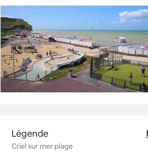 Les Coteaux Vue Mer Criel-sur-Mer Exterior foto